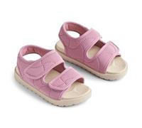 Wheat Garçon Unisex Kinder Sandales Healy à Bout Ouvert-Unisexe-Durable grâce à des matériaux recyclés Chaussure de première randonnée, 1161 Spring Lilac, 26 EU