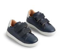 Wheat Garçon Unisex Sneaker Kinder Halbschuhe Velo Amtungsaktiv Basket, Bleu Marine (1432), 34 EU
