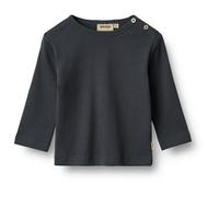 WHEAT - Kid's Rib T-Shirt L/S Milo - Haut à manches longues - 68 - navy
