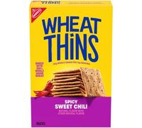 WHEAT THINS Snacks épicés au piment sucré, craquelins de blé à grains entiers, 241 g
