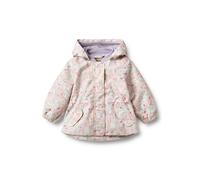 WHEAT Veste d’hiver ' Ada ' beige clair / vert clair / rouge clair, Taille 80