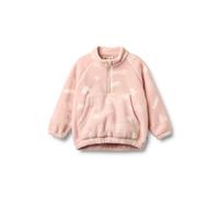 WHEAT Veste en polaire 'Moon' rose / blanc, Taille 122