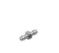 WheatThrive Adaptateur à déconnexion rapide de 8 mm, mamelon de remplissage PCP, double connecteur mâle en acier inoxydable pour réservoir d'air, SCBA, 4500 PSI