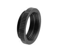 WheatThrive Adaptateur de bague d'isolation C-CS, tube d'extension de 5 mm pour objectifs de vidéosurveillance, convertisseur d'objectif en aluminium à monture C vers monture CS pour caméras de