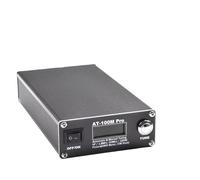 WheatThrive AT100M Pro Tuner d'antenne avec compteur SWR, réglage automatique et manuel 100 W, praticien Morse, batterie 3300 mAh