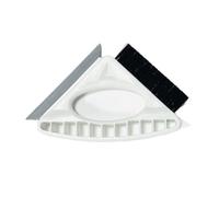 WheatThrive Brosse de nettoyage pour les espaces difficiles d'accès, éponge et plastique, blanc, paquet