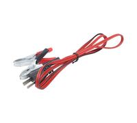 WheatThrive Câble de charge pour générateur, 12 V DC, pour Predator, Champion, Yamaha Inverter, clips rouges et noirs, 1,2 m