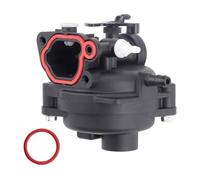 WheatThrive Carburateur, pièce de tondeuse à gazon, accessoire moteur pour Briggs & Stratton 593261, 300E, 450E Series, Masport, Mountfield, McCulloch, Noir, Pack