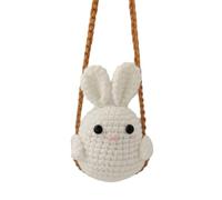 WheatThrive Décoration de rétroviseur de voiture, pendentif balançoire au crochet, accessoire à suspendre en forme d'animal mignon pour la plupart des voitures