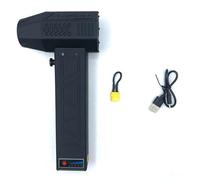 WheatThrive Dépoussiéreur électrique, souffleur haute puissance, souffleur de feuilles sans fil, moteur sans balais de 500 W, batterie de 4000 mAh, poussée de 1300 g pour le nettoyage de voiture