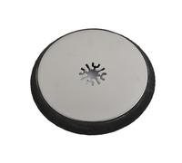 WheatThrive Disque de ponçage rond de 115 mm, pour outil multifonction Multimaster, base en acier inoxydable, mousse EVA, accessoire de ponceuse vibrante