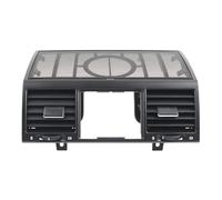 WheatThrive Grille d'aération pour tableau de bord, centre gauche et droite, ajustement direct ABS + PC, noir, pour Mercedes W463 2004-2012