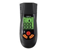 WheatThrive Humidimètre numérique pour bois avec 3 indicateurs, écran rétroéclairé intelligent, broche rapide pour menuiserie, plancher, cloison sèche