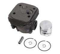 WheatThrive Kit de cylindre de piston pour tronçonneuse 372XP 365, pièces de reconstruction de moteur en métal, alésage de 47 mm, réparation à faire soi-même