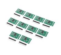 WheatThrive Lot de 10 modules HX711, amplificateur de cellule de charge, ADC 24 bits, double canal, faible bruit pour projets de balance de poids Arduino