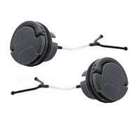 WheatThrive Lot de 2 bouchons de réservoir de carburant, bouchon d'huile, pièces de tronçonneuse, kit de couvercle de réservoir de carburant pour 130 135 435 440 445 450 455 460 555 560