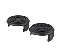 WheatThrive Lot de 2 cache-bobines, tête de débroussailleuse, pour Parkside PRT550 A1 A3, pour Florabest FRT550 A1, lot de 2 pièces de rechange ABS