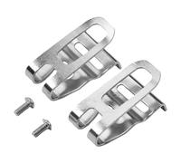 WheatThrive Lot de 2 clips de ceinture, crochet pour perceuse, porte-outils, support en acier, avec vis pour perceuses sans fil Bosch GSR18V, GDR18V, GDX18V, IDH182