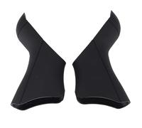 WheatThrive Lot de 2 protections de levier de vitesses en caoutchouc de silicone pour Shimano Sora Claris ST2400 ST3500 Noir