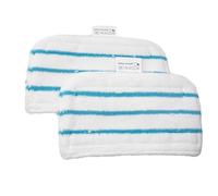 WheatThrive Lot de 2 serpillères en microfibre, recharges de balai vapeur, chiffons de nettoyage réutilisables pour Beldray BEL01097, têtes rectangulaires lavables, entretien des sols durs