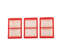 WheatThrive Lot de 3 filtres HEPA pour aspirateur Bosch GDE12, GDE18V-12, GDE18V-16, GDE28D, installation facile, durable, blanc