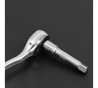 WheatThrive Lot de 3 rallonges de douilles à cliquet 1/4" 3/8" 1/2", acier au chrome vanadium, kit d'outils durables pour réparation de voiture