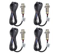 WheatThrive Lot de 4 interrupteurs de proximité à effet Hall NJK-5002C, NPN NO 12 mm, DC 5-30 V IP65 pour équipement industriel