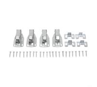 WheatThrive Lot de 4 loquets de porte automatiques à ressort pour armoire, tiroir de cuisine