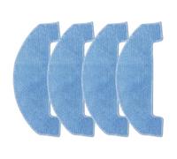 WheatThrive Lot de 4 ou 10 chiffons en microfibre pour aspirateurs Midea S5 Plus, TESLA & RoboStar iQ400 Plus, pièces de rechange robustes pour les maisons avec animaux domestiques et enfants