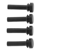 WheatThrive Lot de 4 pieds de grille, support de brûleur, pare-chocs de poêle, tampon en caoutchouc, WB02X24790 pour cuisinière à gaz GE, noir