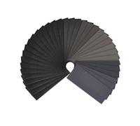 WheatThrive Lot de 45 feuilles de papier abrasif humide et sec, grains assortis 120-7000, carbure de silicium pour le polissage automatique du bois et du métal