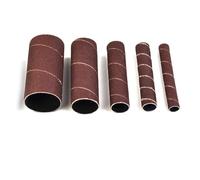 WheatThrive Lot de 5 manchons abrasifs pour tambour de ponçage - 11,4 cm - Pour le lissage du bois - Grain 80/150/240