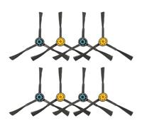 WheatThrive Lot de 8 brosses latérales, pièces d'aspirateur de robot, accessoires de rechange, pour Eureka E10S, M9, Obode A8, ETA Aurum Pro, poils en nylon durables, faciles à installer, nettoyage