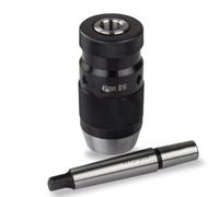 WheatThrive Mandrin de perceuse sans clé, mandrin Auto-serrant, 1 à 16 mm B16, Arbre MT2 en métal pour Tour, fraiseuse, Outils à Main électriques
