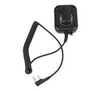 WheatThrive Microphone radio bidirectionnel, microphone haut-parleur portable, contrôle du volume, audio clair, pour Baofeng AR-152 UV5R, Kenwood