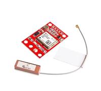 WheatThrive Module GPS, récepteur GPS, carte NEO-6M avec antenne pour Arduino, Raspberry Pi, interface TTL 3,3 V-5 V pour bricolage électronique