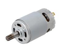 WheatThrive Moteur 18 V, boîte de vitesses 8 dents, remplacement pour Rockwell WX390 WU390, RS-550VD-6532 H3, pièce de perceuse en métal argenté