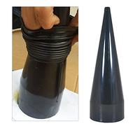 WheatThrive Outil de coffre CV, installation de coffre d'essieu, pince d'arbre d'entraînement, cône en plastique pour montage de bottes extensibles, 19-108 mm, noir