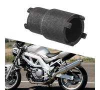 WheatThrive Outil de démontage d'écrou d'embrayage ouille, kit de réparation de moto pour Honda CRF50 XR200 XL250, extracteur d'écrou de verrouillage de 14 mm, acier