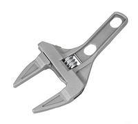 WheatThrive Outil de plomberie 668 mm Clé à molette réglable en alliage d'aluminium avec large ouverture de mâchoire pour lavabo et installation d'écrou de tuyau