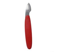 WheatThrive Outil d'ouverture de couvercle arrière de montre pour boîtier à fond plat - Pointe en acier inoxydable Outil manuel de réparation de montre pour remplacement de batterie 114 mm, Rouge
