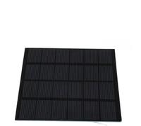 WheatThrive Panneau solaire 1,5 W, module polycristallin 6 V, conversion d'énergie efficace, design résistant aux intempéries, pour éclairage de maison, lampes de jardin, petits appareils