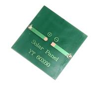 WheatThrive Panneau solaire, cellule solaire 5 V, mini module solaire, 0,45 W PET laminé, 60 x 60 mm pour jouets, lumières, chargement de batterie
