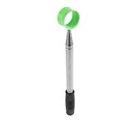 WheatThrive Perche télescopique en acier inoxydable pour ramasser les balles de golf - 2,7 m - 3,7 m - Poignée antidérapante - Pour les dangers de l'eau