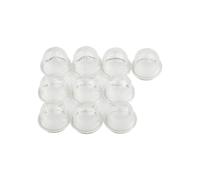 WheatThrive Pompe à carburant, ampoule d'amorçage, pièces de carburateur, lot de 10 pour tronçonneuse, souffleur, débroussailleuse, kit de rechange de 22 mm OD