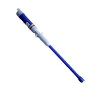 WheatThrive Pompe à siphon à piles, pompe électrique de transfert de liquide, extracteur portable, pour eau, huile, gaz, tuyau de 62 cm pour aquarium, bateau, garage