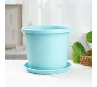 WheatThrive Pot de fleurs suspendu en résine avec trou de drainage pour plantes grasses d'intérieur et d'extérieur, jardin, balcon, maison, bureau, fruits vert, beige, blanc