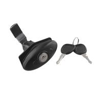 WheatThrive Serrure de camping-car, serrure à came pour tiroir, nylon robuste, 2 clés, porte d'armoire sécurisée pour camping-car, yacht, boîte à outils