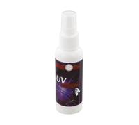 WheatThrive Spray attractif de parfum de pêche 50 ml, liquide fluorescent UV avec phéromones, bouteille étanche pour eau douce et eau salée, outil de pêche en plein air