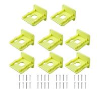 WheatThrive Support de batterie 18 V, support mural, support de rangement pour Ryobi P102 P103 P104, organiseur en plastique ABS, économie d'espace, pack